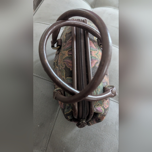 1991 Vintage Tapestry Purse Liz Claiborne - Picture 5 of 11